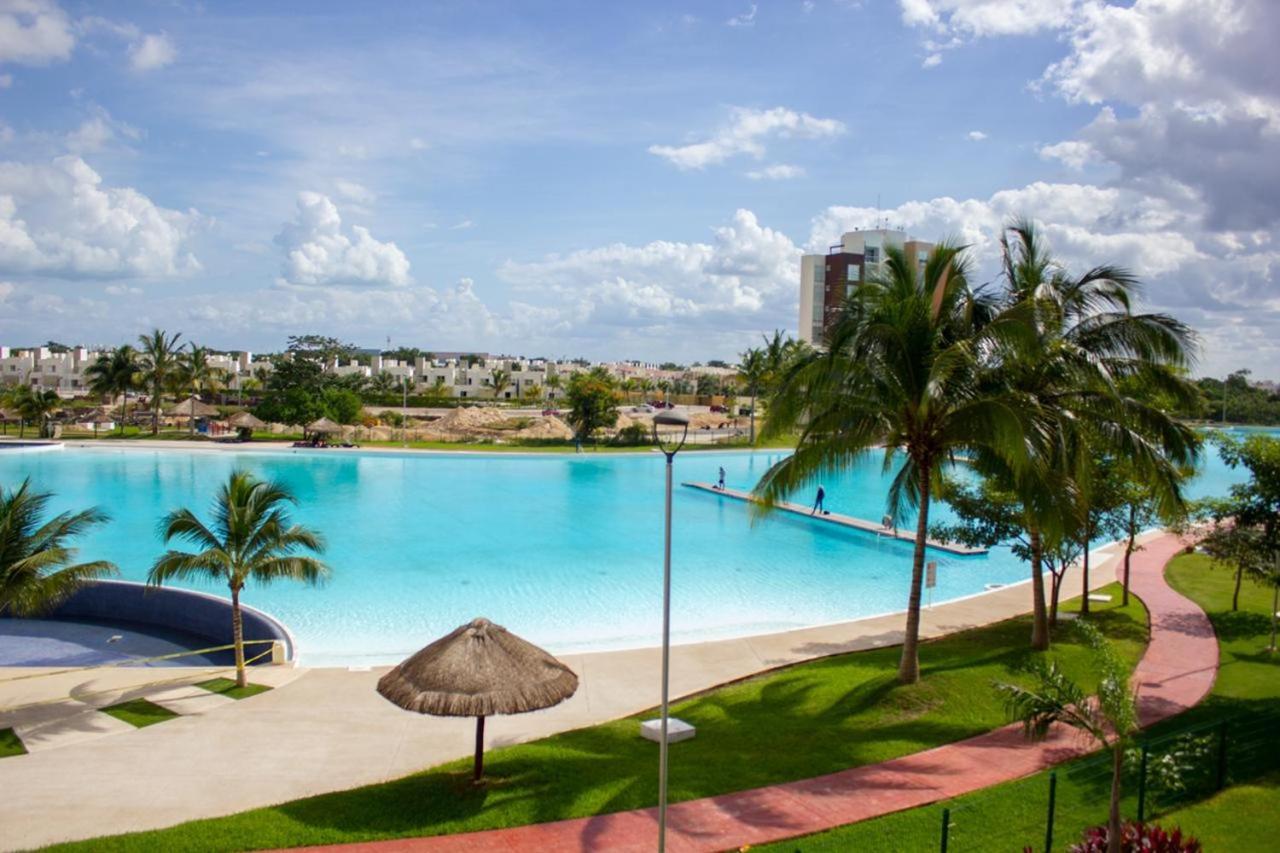 Cancun Con Alberca Gigante Cancún Exterior foto